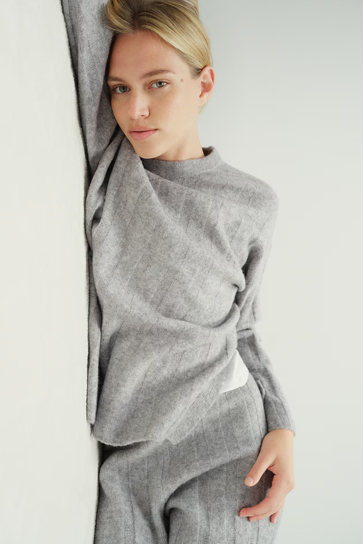 Oversized Rib-knit Sweater | H&M (US + CA)