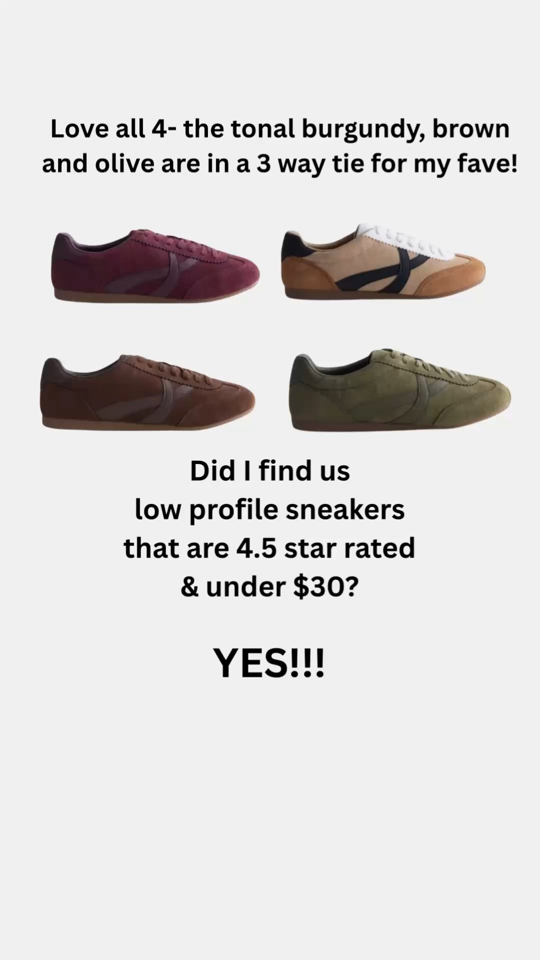 Reviewers say run a bit large- consider sizing down 1/2 size.

#LTKxWalmart #LTKootd