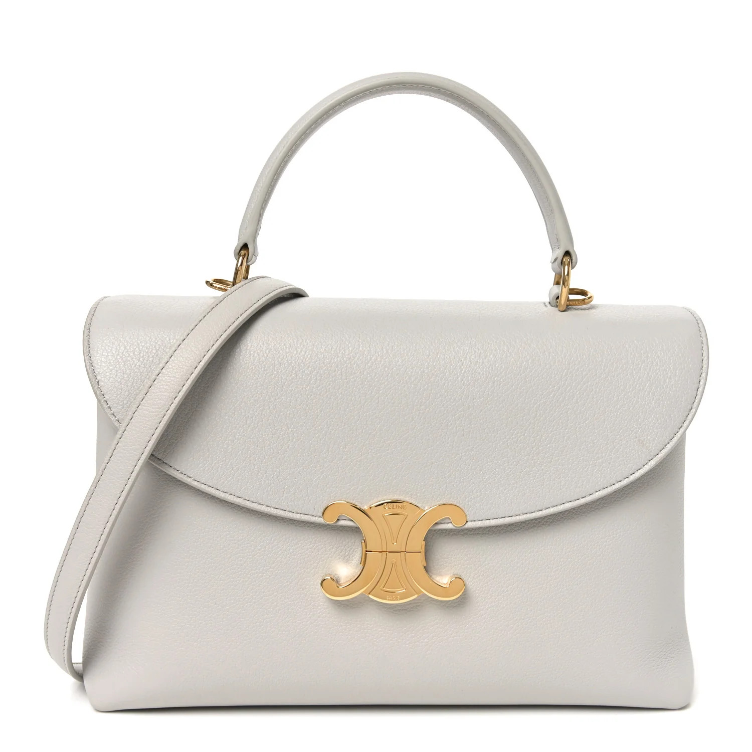 Celine Supple Calfskin Medium Nino Cloudy Grey 1879864 | FASHIONPHILE (US)