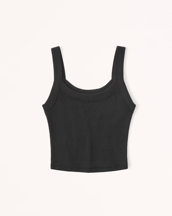 Essential Rib 90s Tank | Abercrombie & Fitch (US)