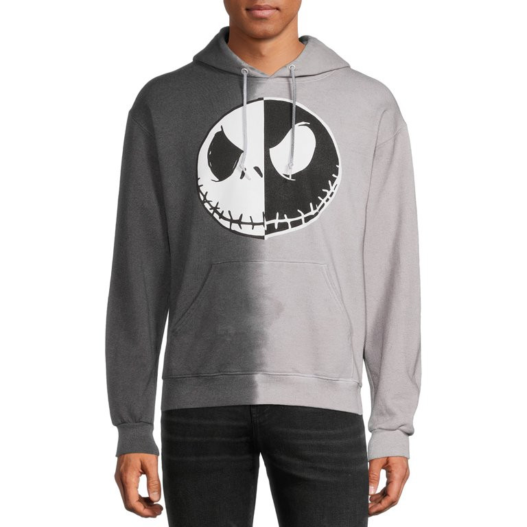 Nightmare Before Christmas Men's and Big Men's Graphic Pullover Hoodie Sweatshirt, Sizes S-XXXL | Walmart (US)