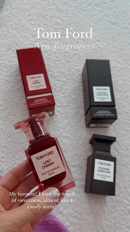 Here is a review of the new @TomFordBeauty fragrances! I am obsessed with the candy like scent from the lost cherry perfume. I have them all linked on my ltk shop under alinelowry 

#TFBLxLTKPartner @sephora

#LTKover40 #LTKbeauty #LTKsalealert