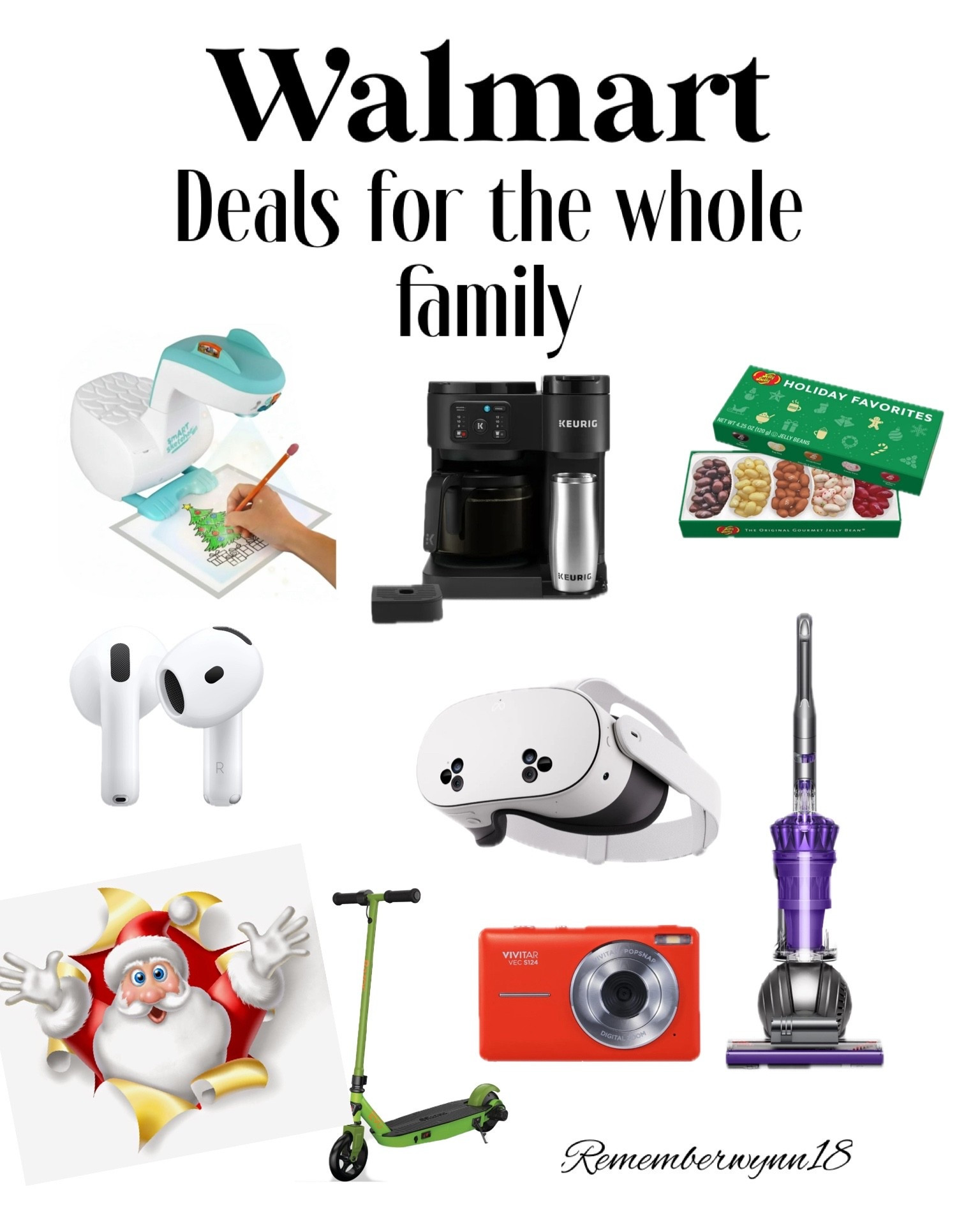 Black Friday deals for the whole family!

Walmart
Black Friday
Keurig
Dyson
Jelly Belly
Apple AirPods 
Christmas gift ideas
Black Friday deals 
Rememberwynn18

#walmartblackfriday 
#dysonblackfriday
#walmartgiftideas 



#LTKCyberWeek #LTKGiftGuide #LTKHoliday
