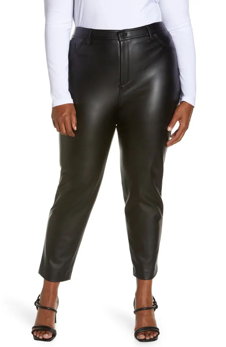 Five Pocket Faux Leather Pants | Nordstrom