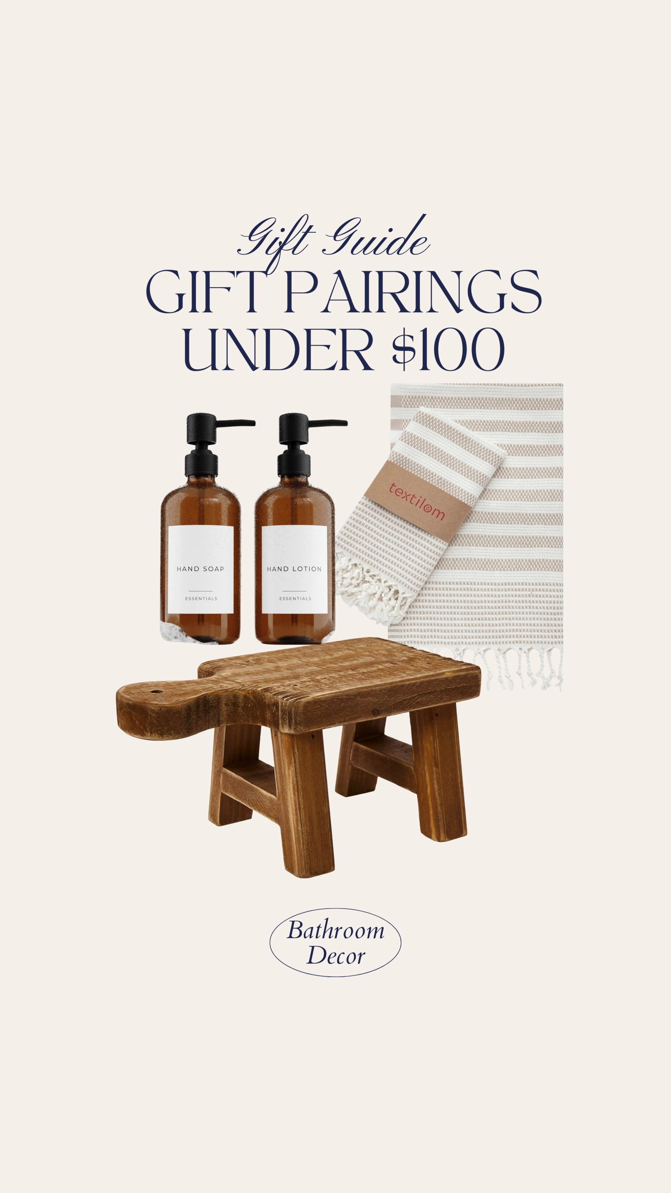 Gifts that pair well together for the holidays or even a housewarming gift! Spruce up your bathroom vanity with this trio 

 

#LTKGiftGuide #LTKHoliday #LTKVideo