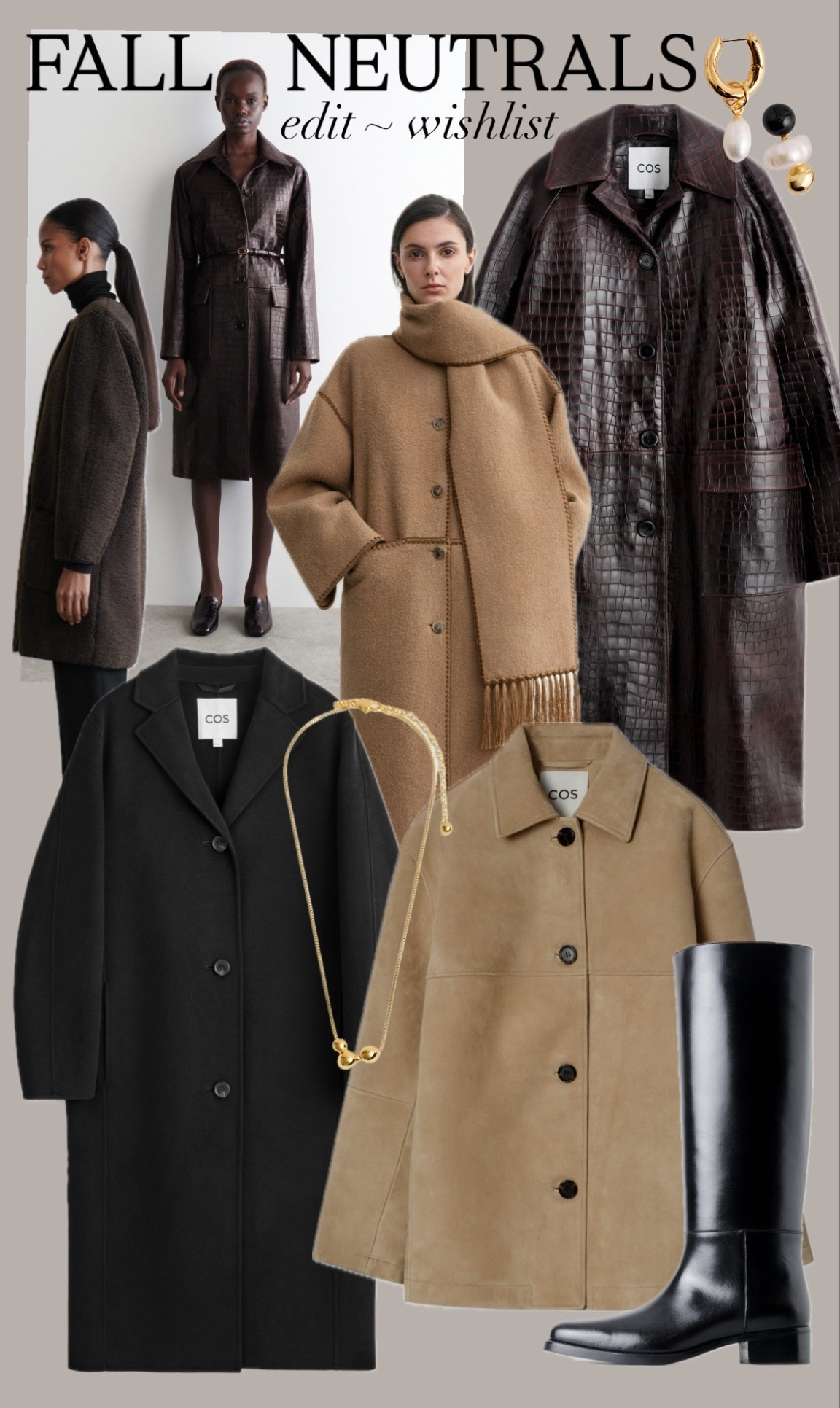 An edit of my fall jacket favorites and wishlist! Which one do you love the most? 🤍