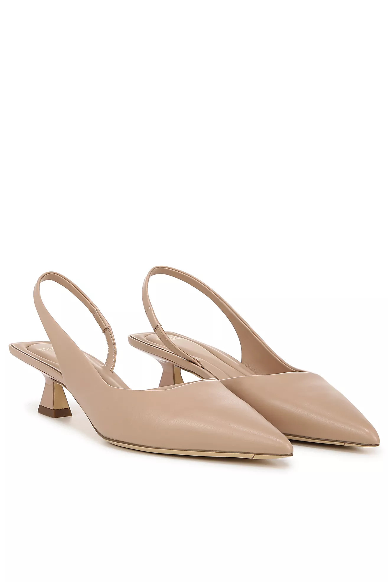 Sarto Devin Slingback Kitten-Heel Pumps | Anthropologie (US)