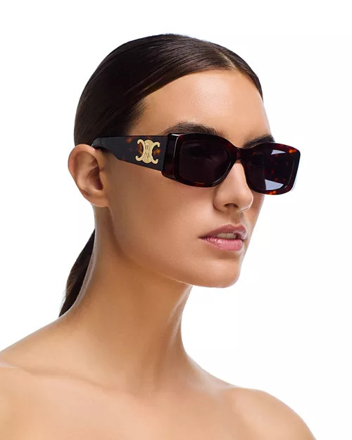 CELINETriomphe Square Sunglasses, 53mm | Bloomingdale's (US)