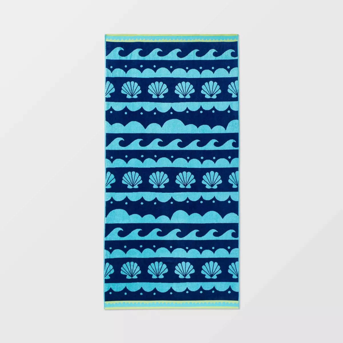 XL Jacquard Waves Beach Towel - Sun Squad™ | Target