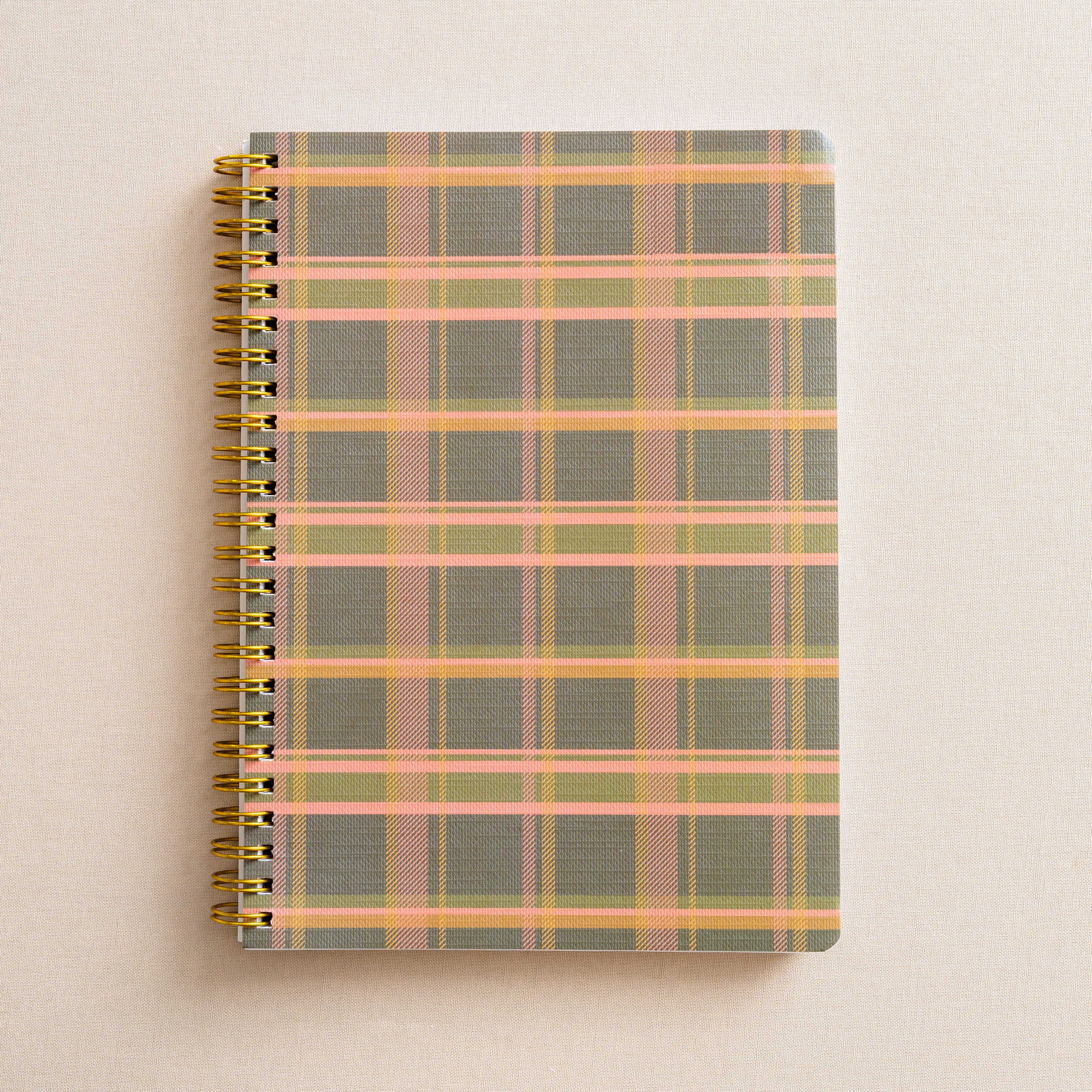 Forest Flannel Spiral Notebook | manda