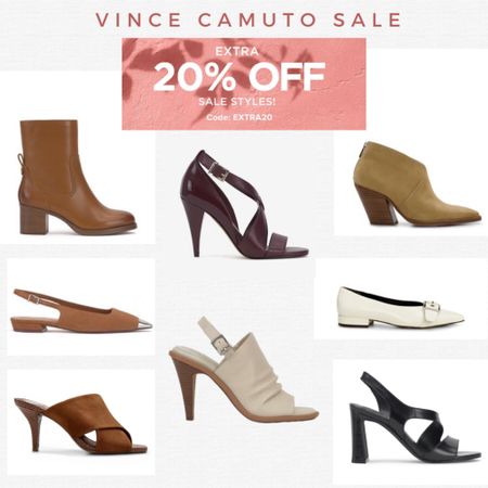 Extra 20% off SALE shoes at Vince Camuto! 

#LTKfindsunder100 #LTKstyletip #LTKshoecrush