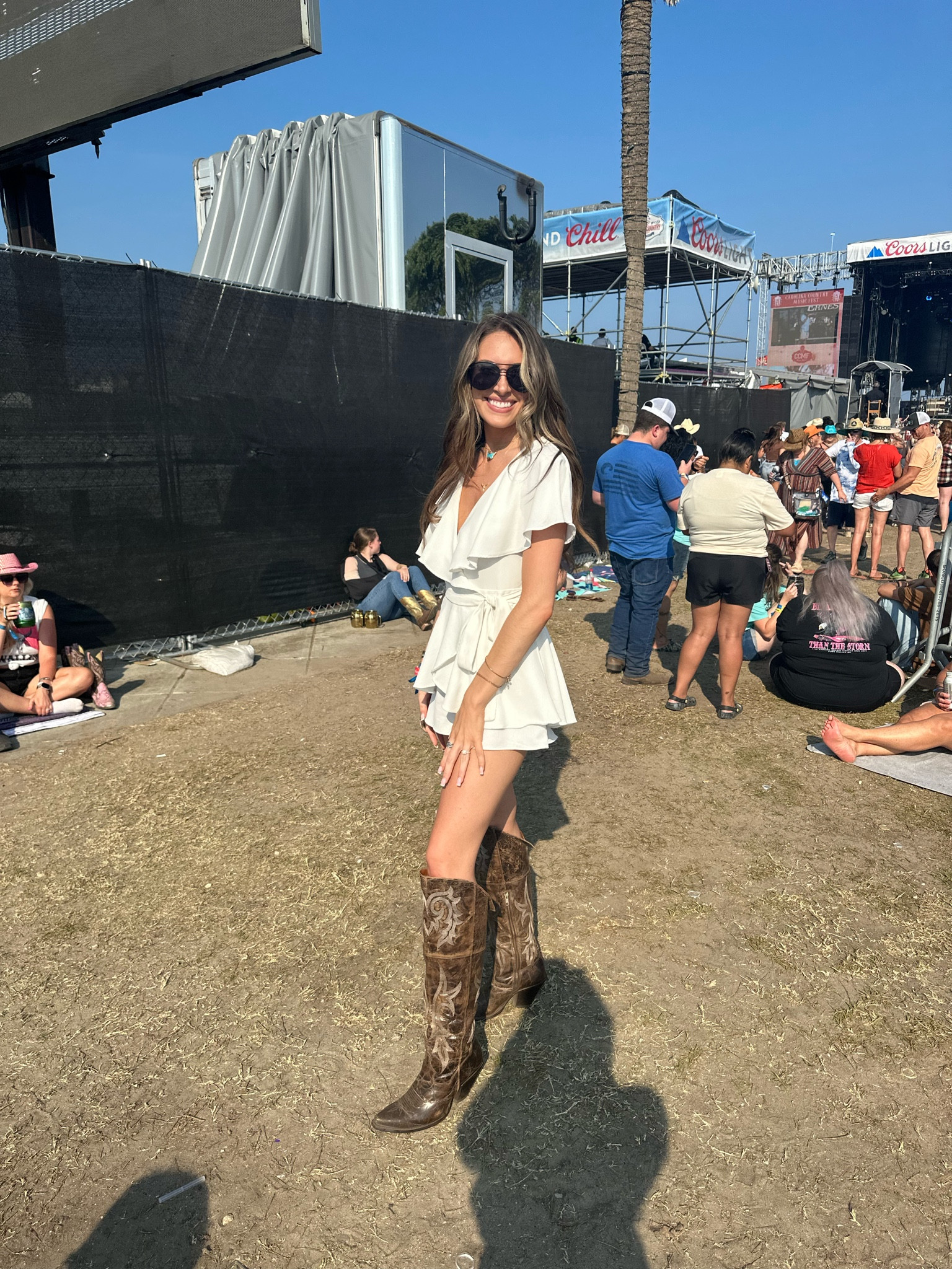 Day three of the Carolina Country Music Festival was SO much fun🤠 My white romper is older from Altar’d State but I linked similar options! + of course I wore my Jilted Knee Dan Post boots because I’m obsessed with them 🫶🏻

Carolina Country Music Festival- CCMF- Country Concert Outfit- Country Concert Outfit Inspo/Ideas- Country Concert Inspo- Western Style- Western Concert Outfit- Western Concert Outfit Inspo/Ideas- Western Concert Inspo 

#LTKFind #LTKshoecrush #LTKstyletip