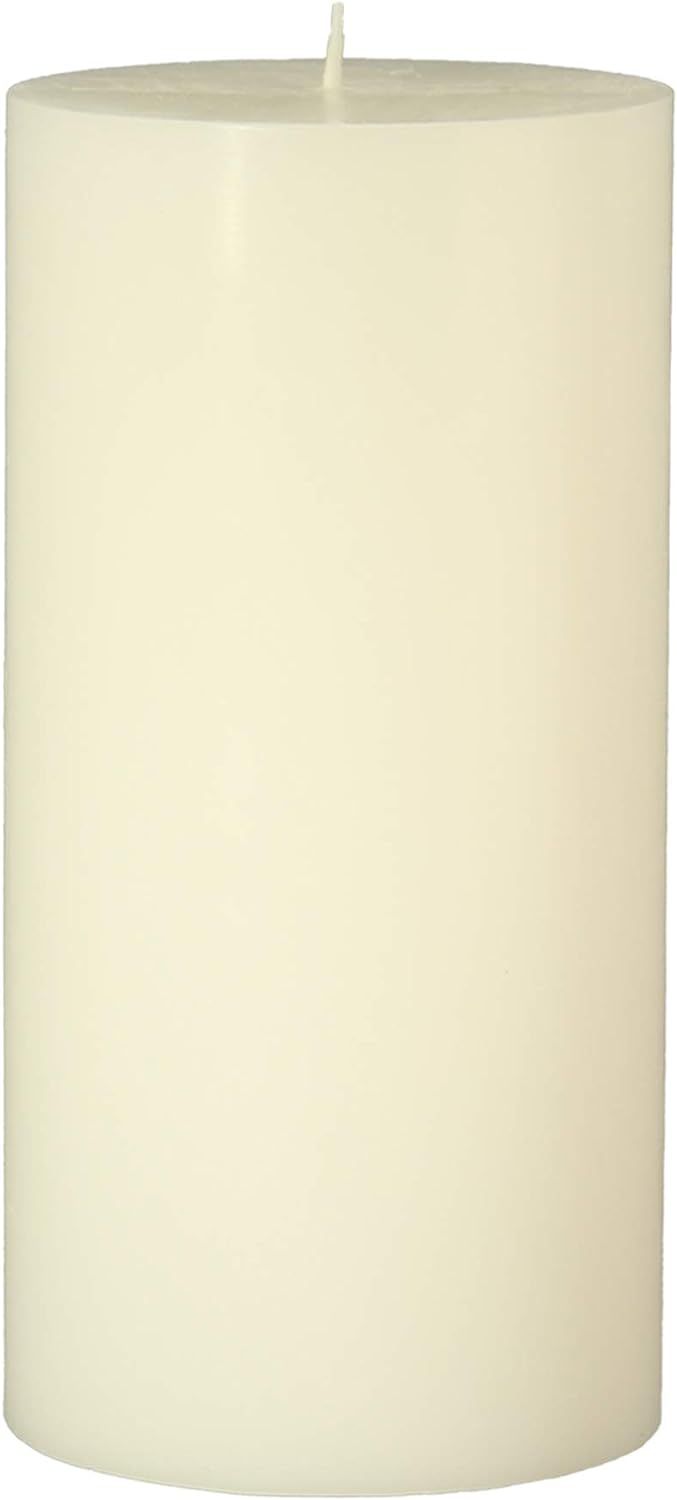 CandleNScent 3x6 Ivory Pillar Candles Hand Poured Unscented (Pack of 1) | Amazon (US)