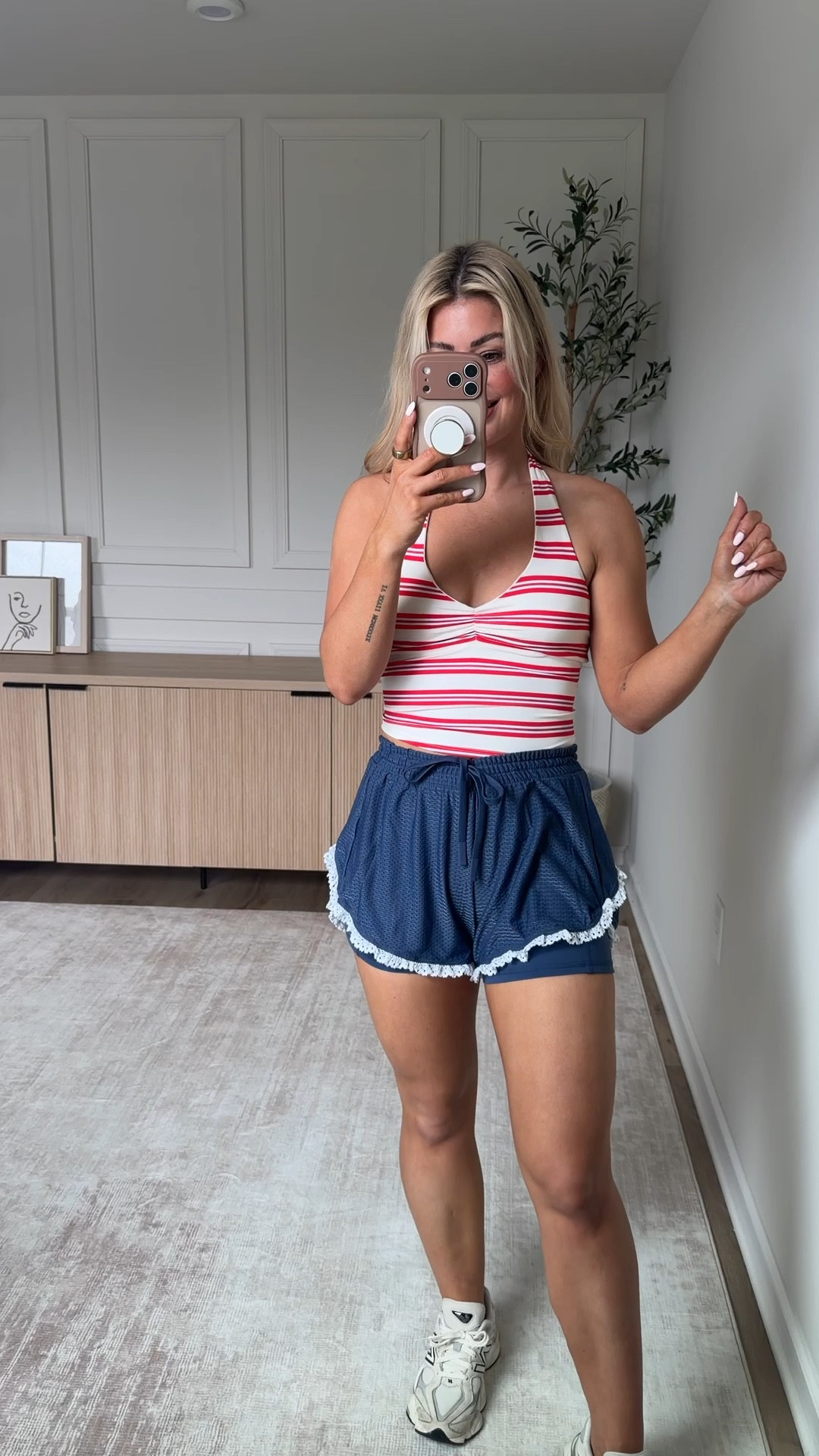 I’m obsessed with these shorts and this halter tank!!! Size small in top. Medium in shorts!



#LTKgrwm #LTKootd #LTKFestival

#LTKFestival #LTKootd #LTKmomlife
