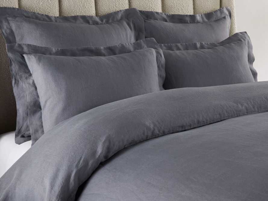 Washed Italian Linen Duvet Cover | Arhaus | Arhaus