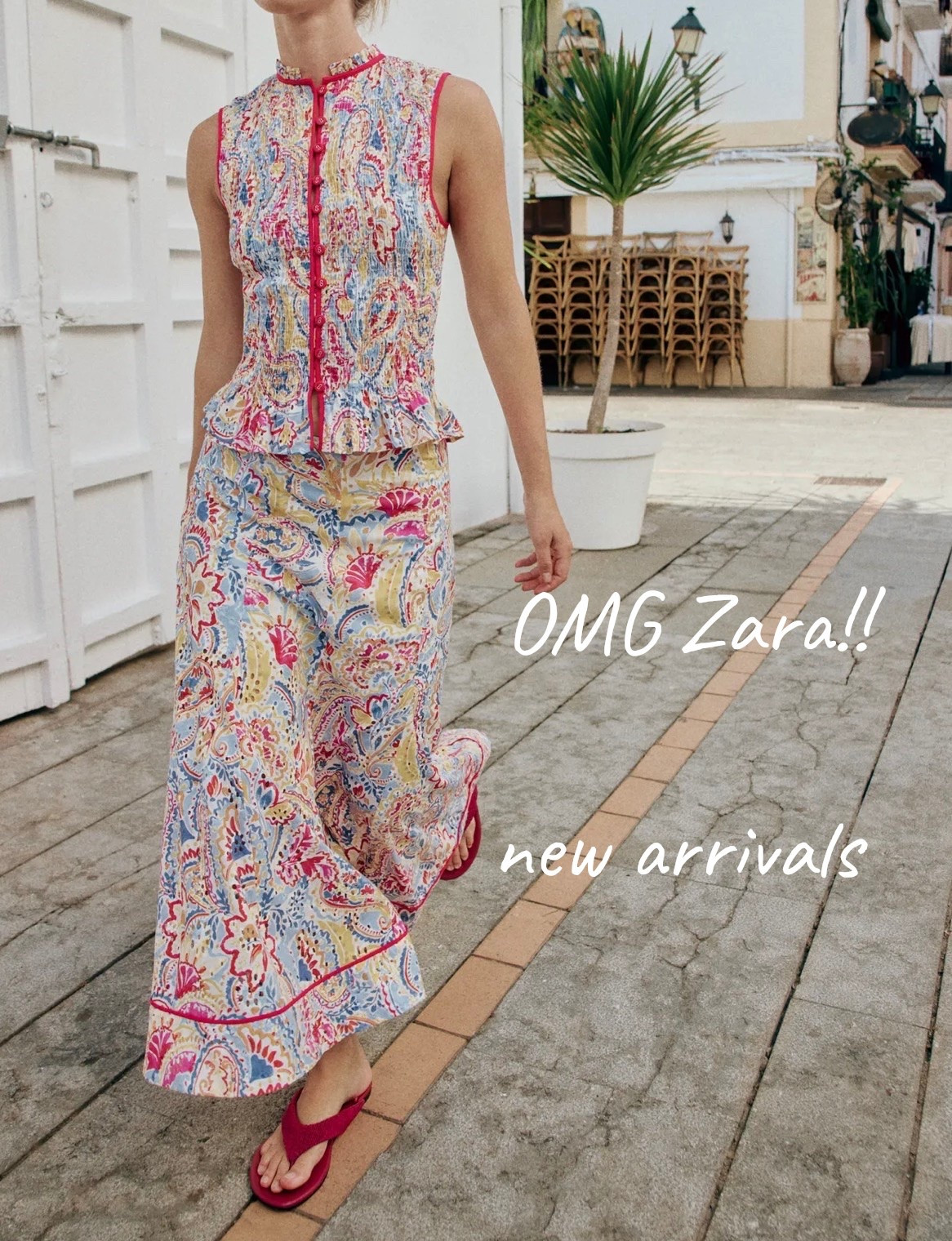 YES Zara!! New arrivals!! 
My white tulip linen pants are fully restocked too.