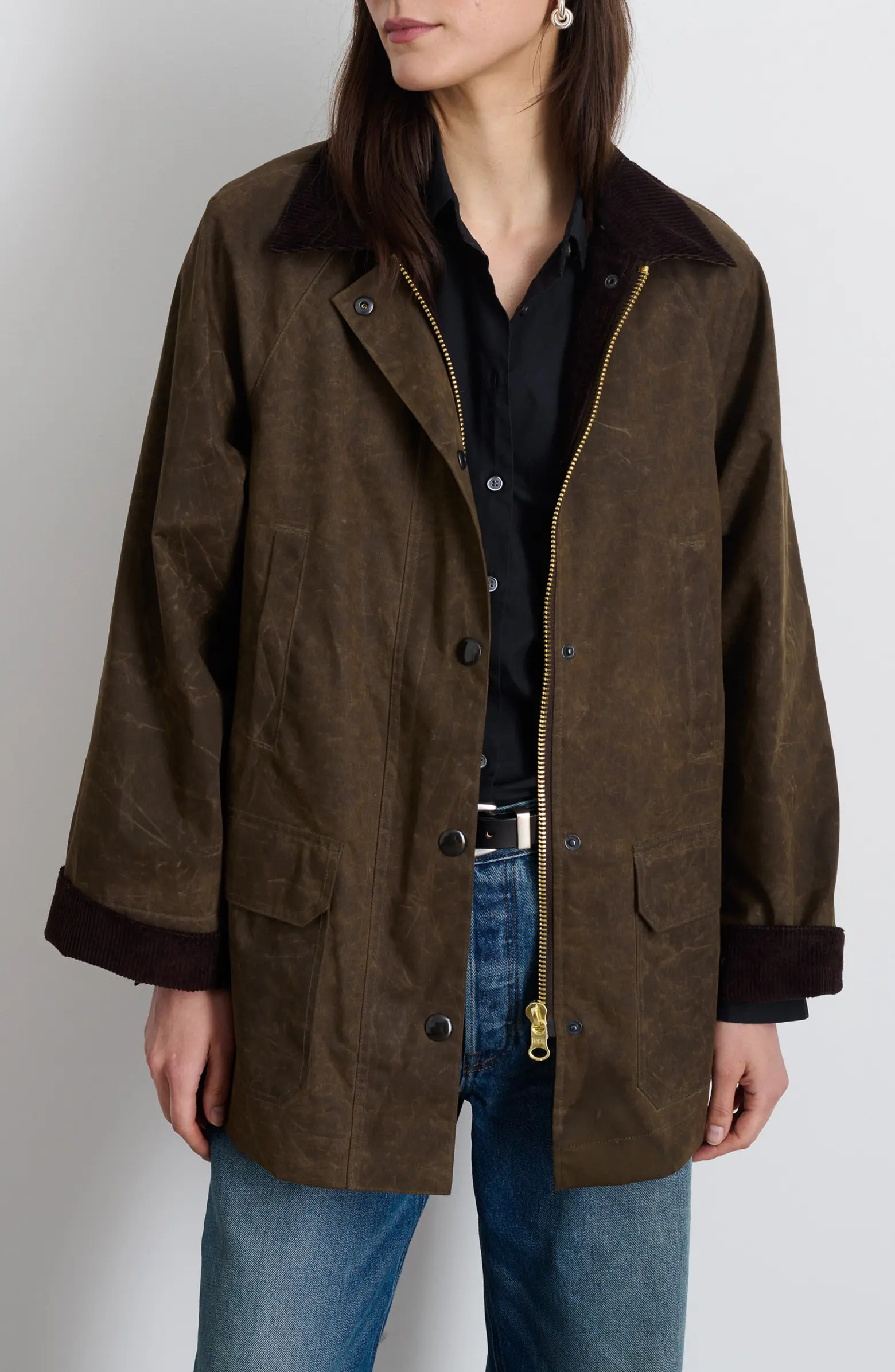 Alex Mill Madison Waxed Cotton Jacket | Nordstrom | Nordstrom
