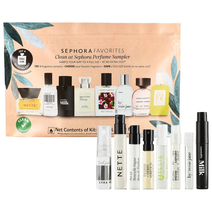 Clean Perfume Sampler Set with Redeemable Voucher - Sephora Favorites | Sephora | Sephora (US)