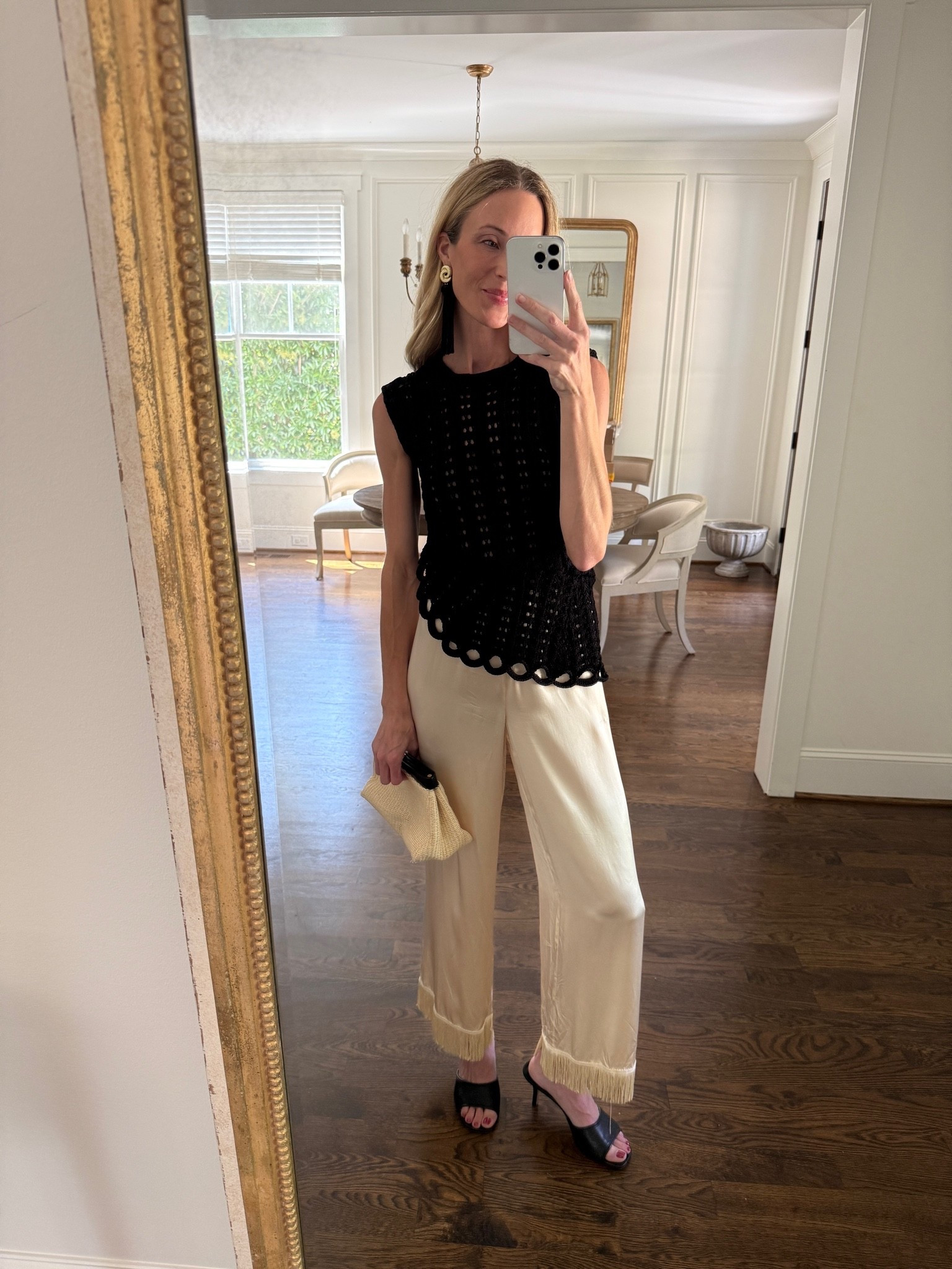 Knit top S, pants XS — top also comes in white!

#LTKootd #LTKgrwm #LTKSeasonal