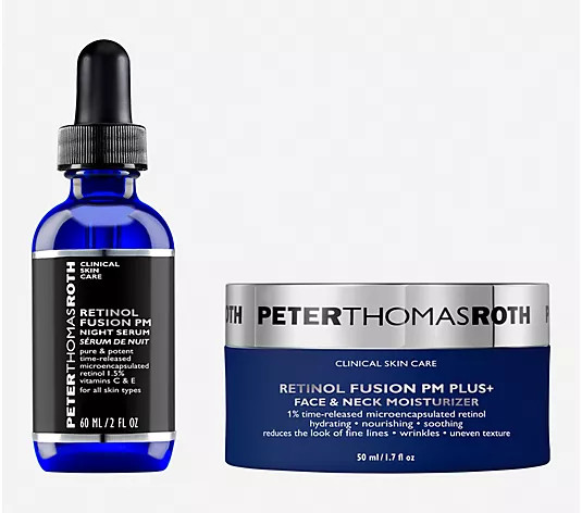 Peter Thomas Roth Super-Size Retinol Fusion PM Plus+ Set Auto-Delivery - QVC.com | QVC