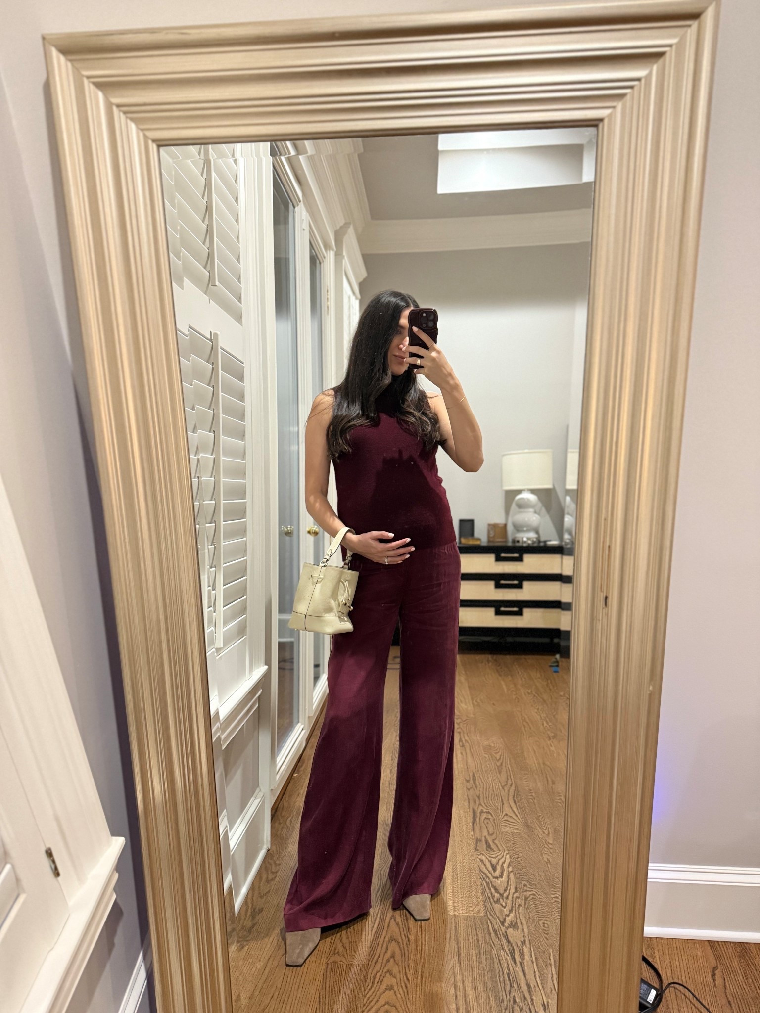 So much to be thankful for this year 🥹❤️ happy thanksgiving & sharing the comfiest dinner ootn 🦃

32 weeks pregnant ootn - wearing size M in sweater and pants tts (S) bc so stretchy!! Both from splendid 

#LTKHoliday #LTKBump