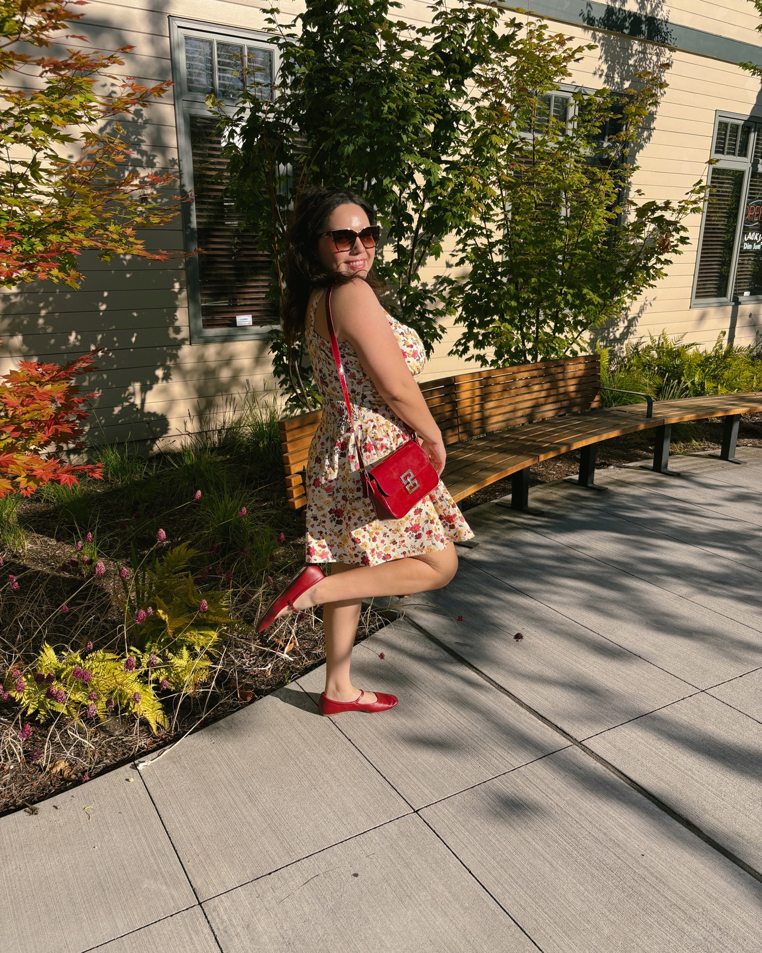 Floral vacation dress that packs perfectly ✨ The Abercrombie Dylan mini dress in 100% cotton, bra free with built in support, size XL on a midsize 14/16 frame. This scoop neck floral mini is the ideal summer vacation outfit: lightweight breathable cotton that keeps you cool, a flowy easy fit, and effortless styling with red mary jane flats and a matching red crossbody bag. Whether it’s a beach town stroll, a European summer trip, a resort dinner, or a warm weather getaway, this cotton sundress does it all. Floral summer dress, cotton mini dress, Abercrombie 


Dylan dress, bra free dress, midsize vacation outfit, size XL, size 14/16, sundress, scoop neck dress, casual summer dress, travel outfit, resort wear, and everyday romantic style all in one.

#LTKSeasonal #LTKMidsize #LTKootd