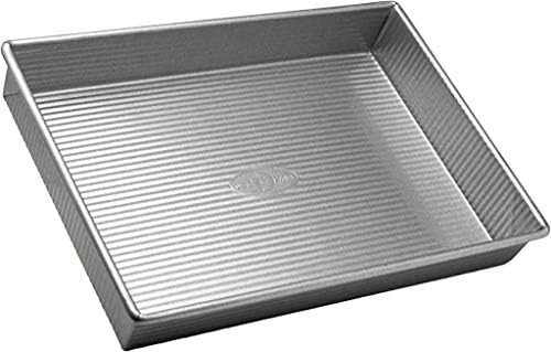 USA Pan Bakeware Rectangular Cake Pan, 9 x 13 inch, Nonstick & Quick Release Coating, Aluminized ... | Amazon (US)