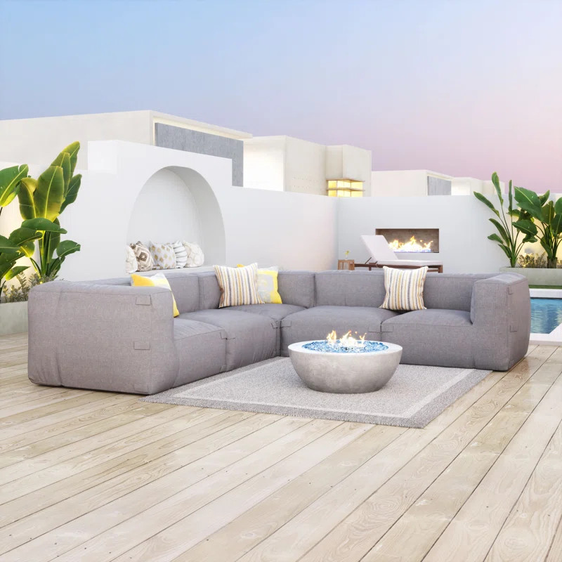 Iredell Other Outdoor Sectional Lounge Chair | Wayfair North America