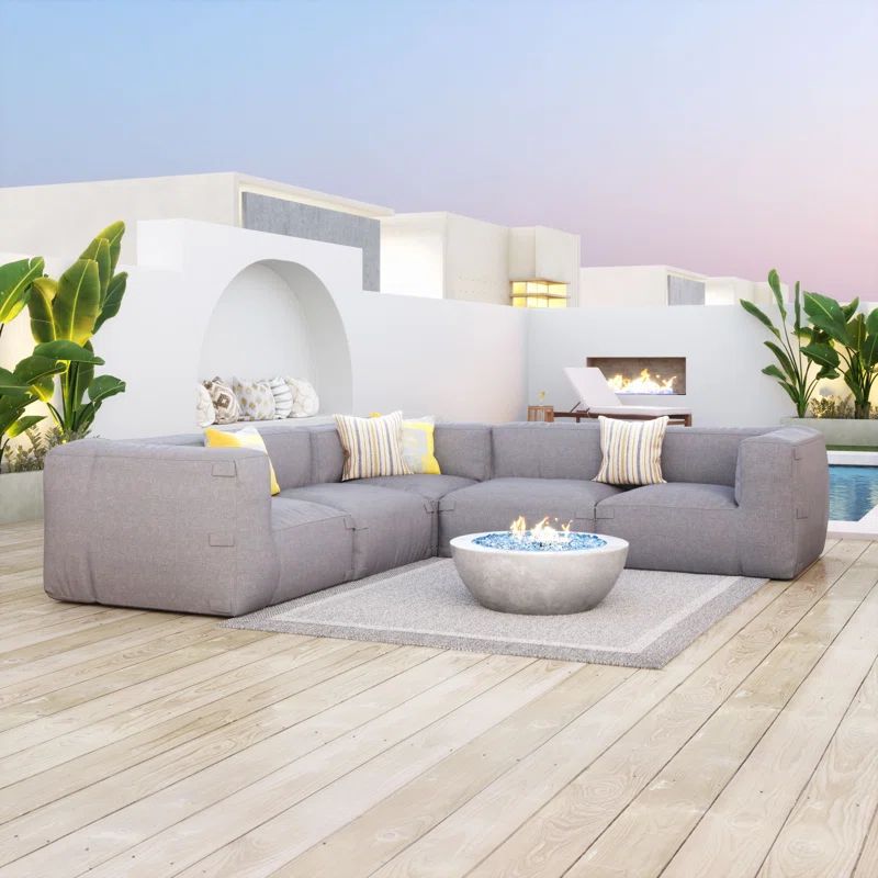 Iredell Other Outdoor Sectional Lounge Chair | Wayfair North America