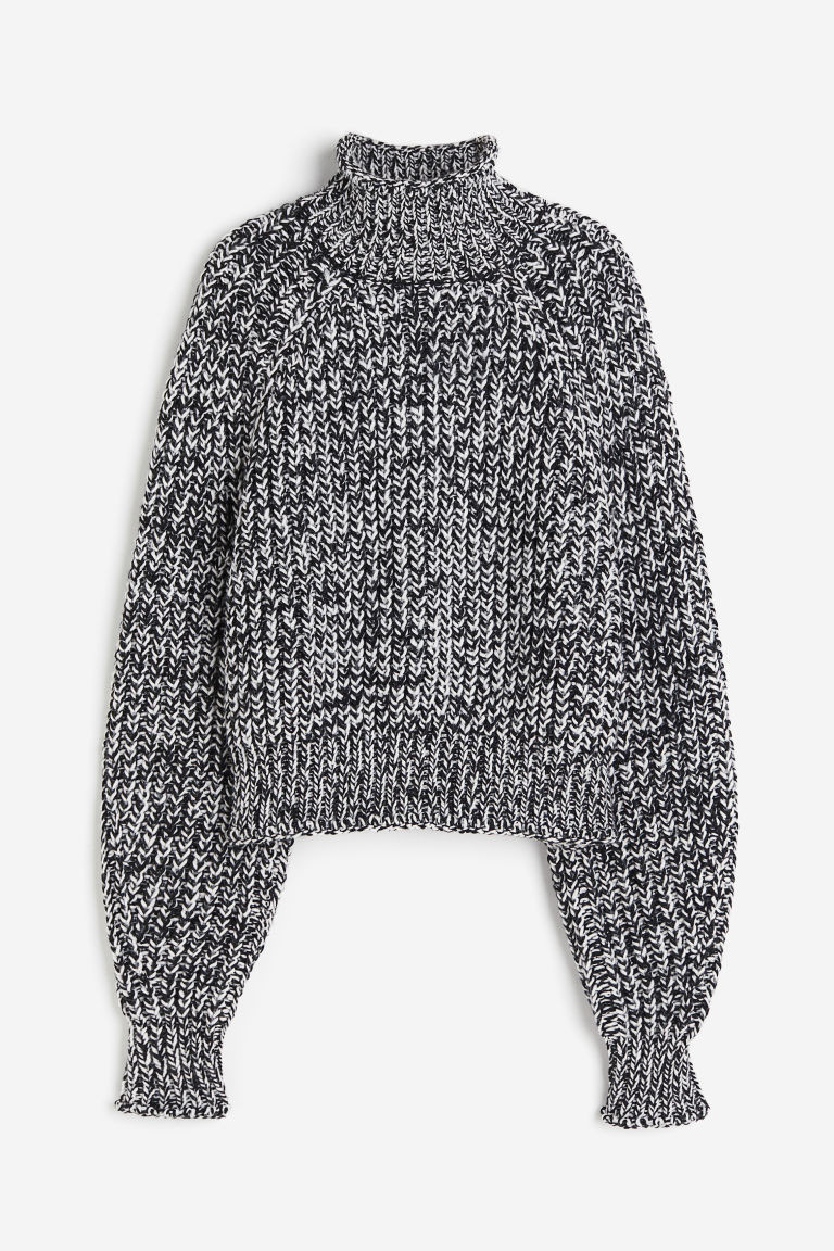 H & M - Knit Sweater - Black | H&M (US + CA)