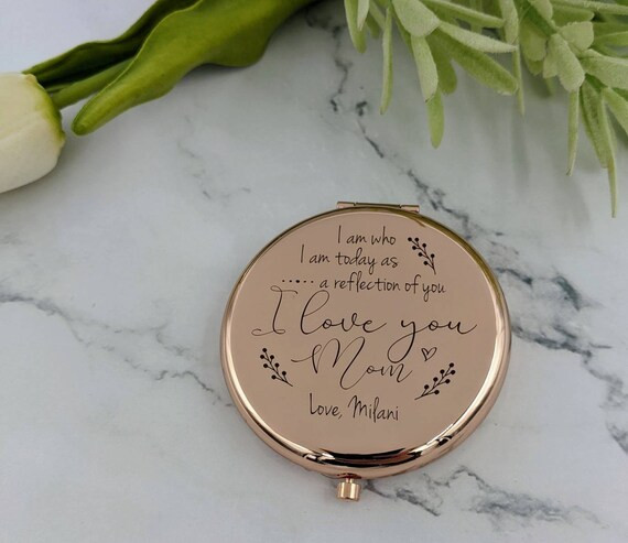 I Am Who I Am Today as a Reflection of You Compact With - Etsy | Etsy (US)