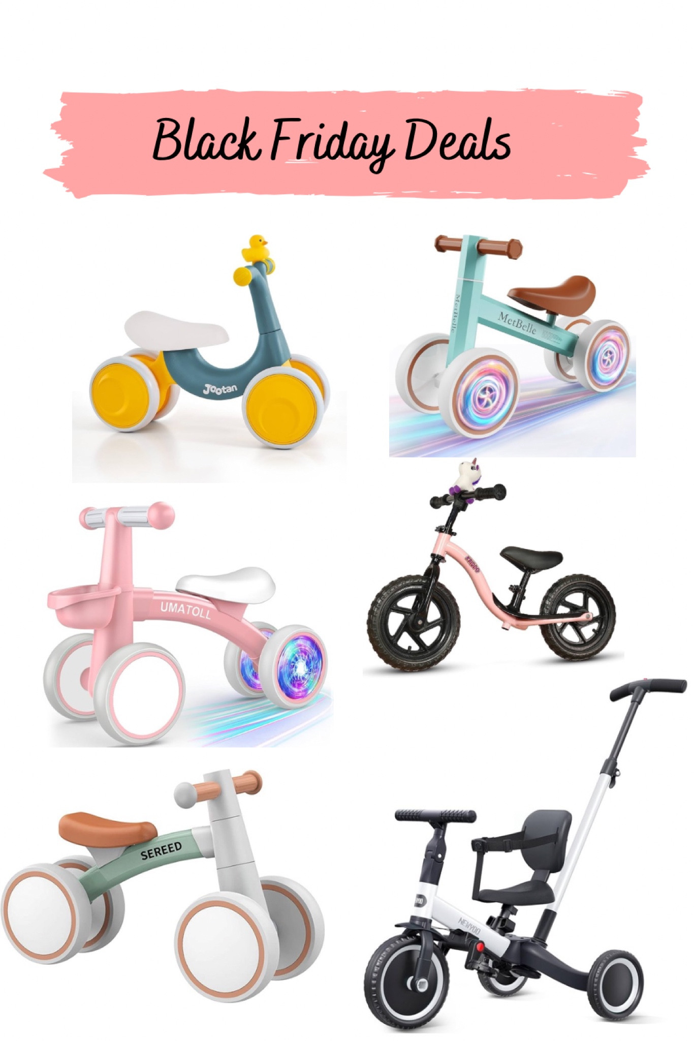 Baby Balance Bike | Toddler Bike | First Birthday Gift | 

#LTKCyberWeek #LTKHoliday #LTKGiftGuide