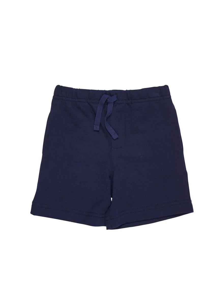 Navy French Terry Pull-On Short | Florence Eiseman