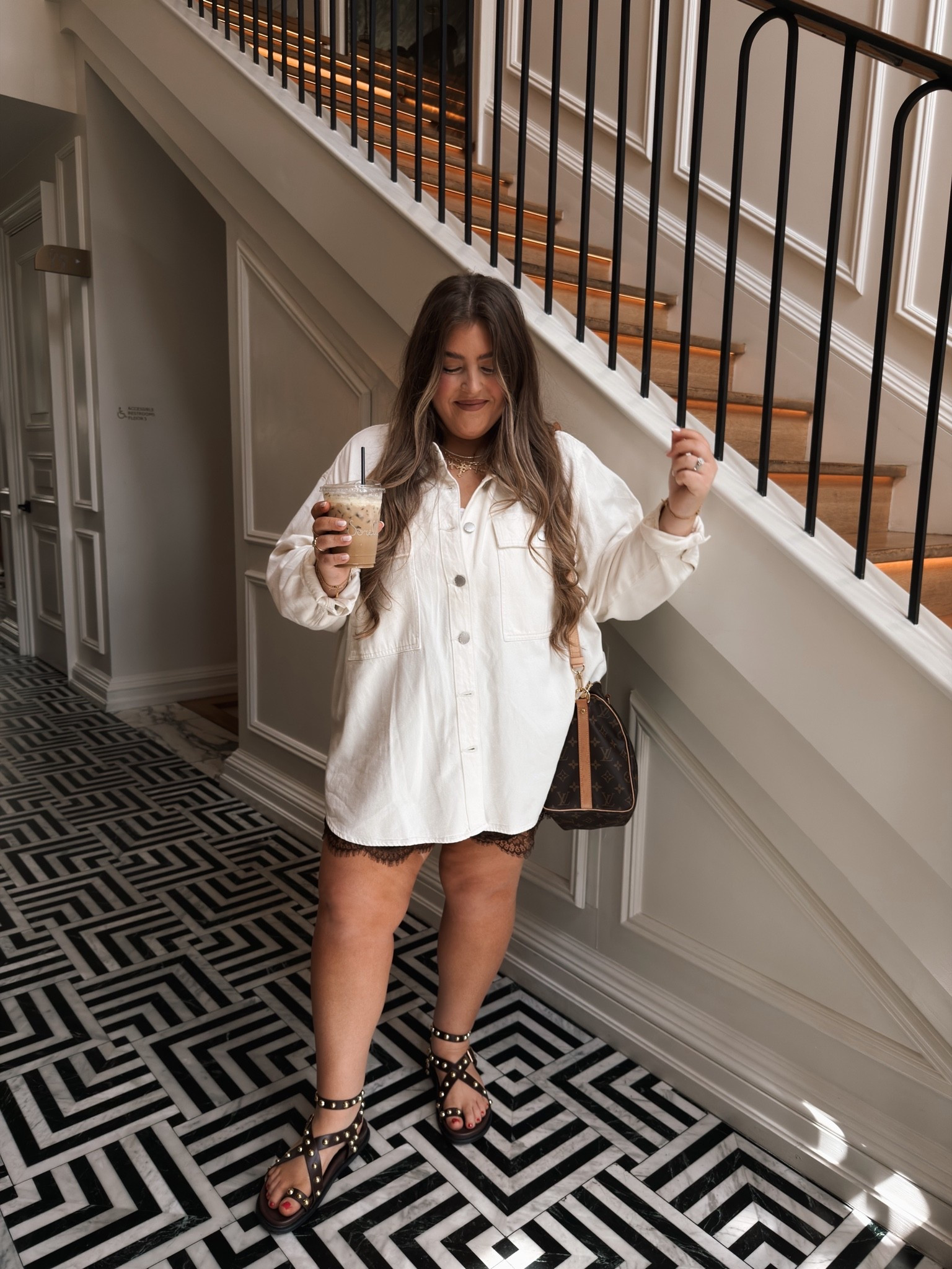 wearing 3x in shorts (run small) & linked a similar shacket! (mine is old from target)

fall outfits
fall fashion
lace shorts
charleston outfit
midsize

#LTKMidsize #LTKootd