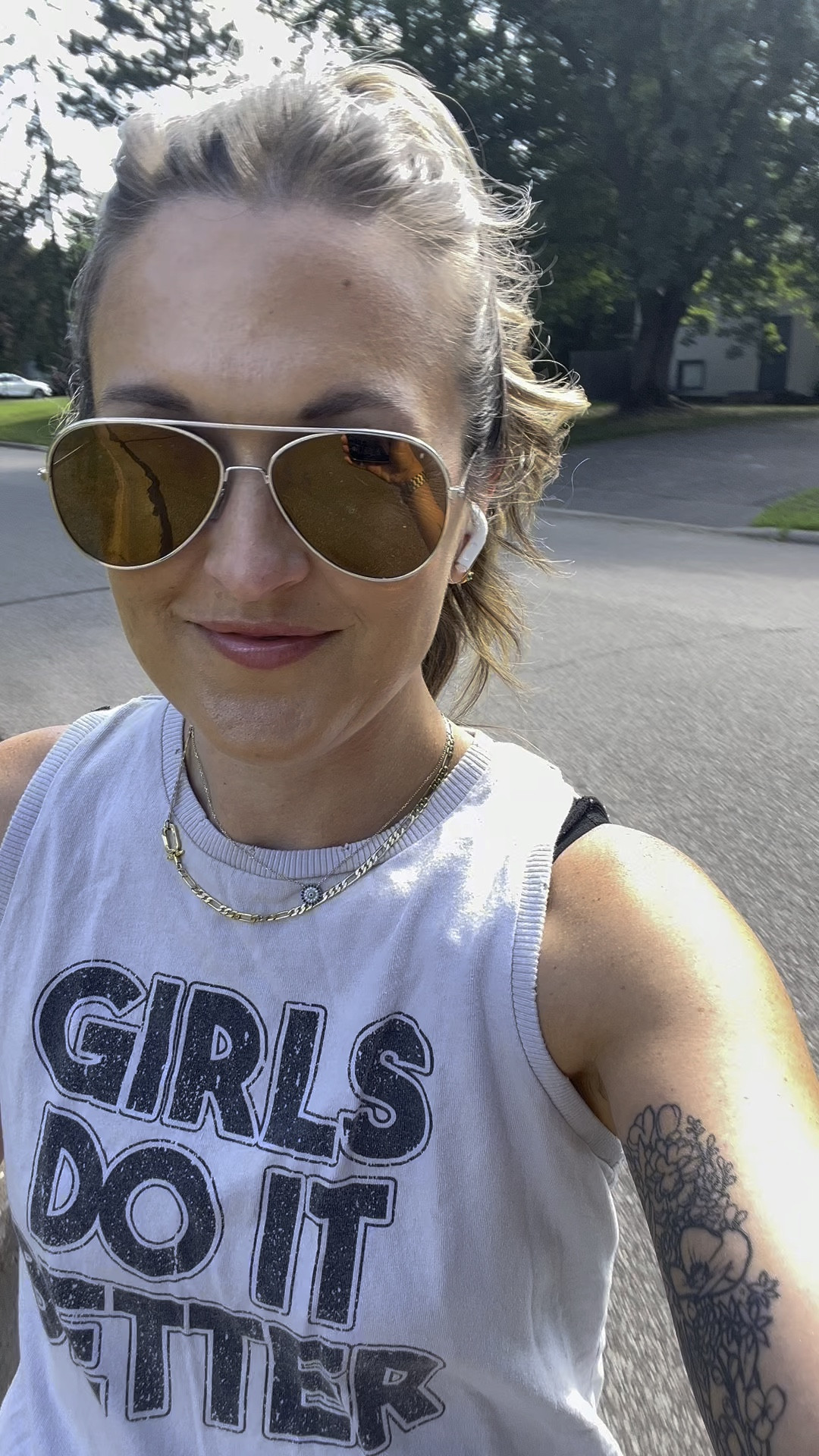 Even if I’m doing yard work I gotta get a cute outfit on; I feel like it helps with the motivation! Shorts are a recent Amazon purchase and I love them! I will link everything I can. #solomom #minnesotamom #stylecoach #personalshopper #minnedrop 

#LTKFitness #LTKFindsUnder100