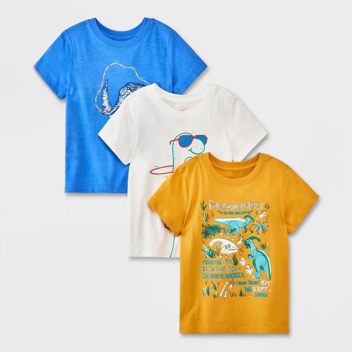 Toddler Boys' 3pk Short Sleeve Graphic T-Shirt - Cat & Jack™ | Target