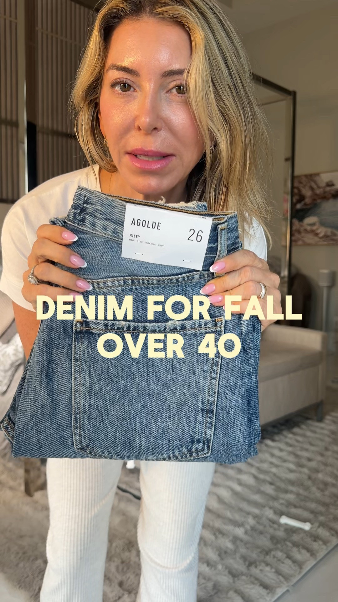 Sexy AF denim for fall! These have no stretch. Wearing size 26.

#LTKootd #LTKOver40 #LTKdayinmylife