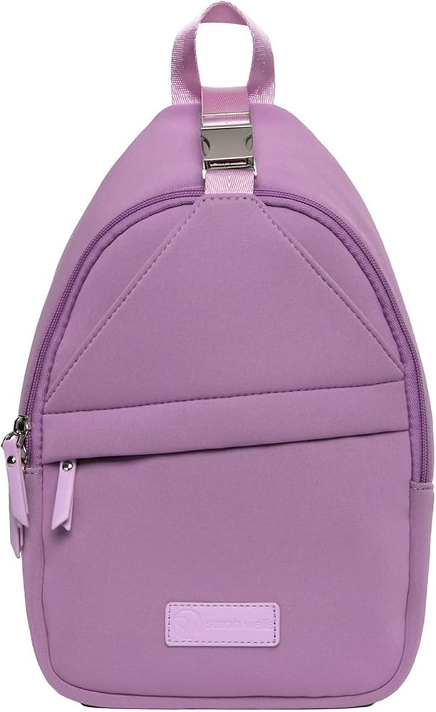 Sarah Wells Allie Sling Bag - Neoprene - Machine Washable - Insulated - Hands-Free Pumping (Laven... | Amazon (US)