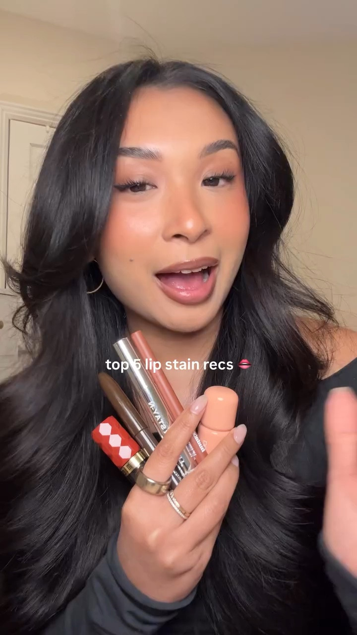 top 5 lip stain recs! these are my tried and trues 🌟

feat: 
@therudiberry x @beaubble
@hudabeauty 
@personacosmetics 
@sacheubeauty 
@milanicosmetics

#LTKBeauty #LTKSeasonal #LTKgrwm