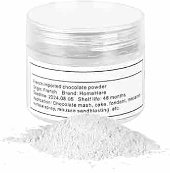 HomeHere Gold Luster Dust Edible Cake Gold Dust (7g) (Pearl White) | Amazon (US)