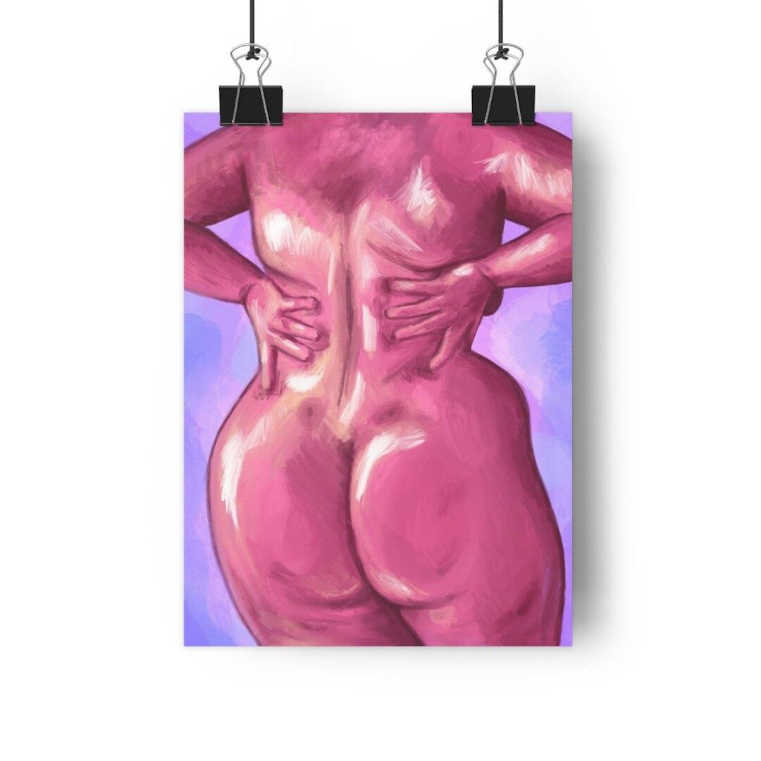 Ashley: Body Positive Art Print | Etsy (US)
