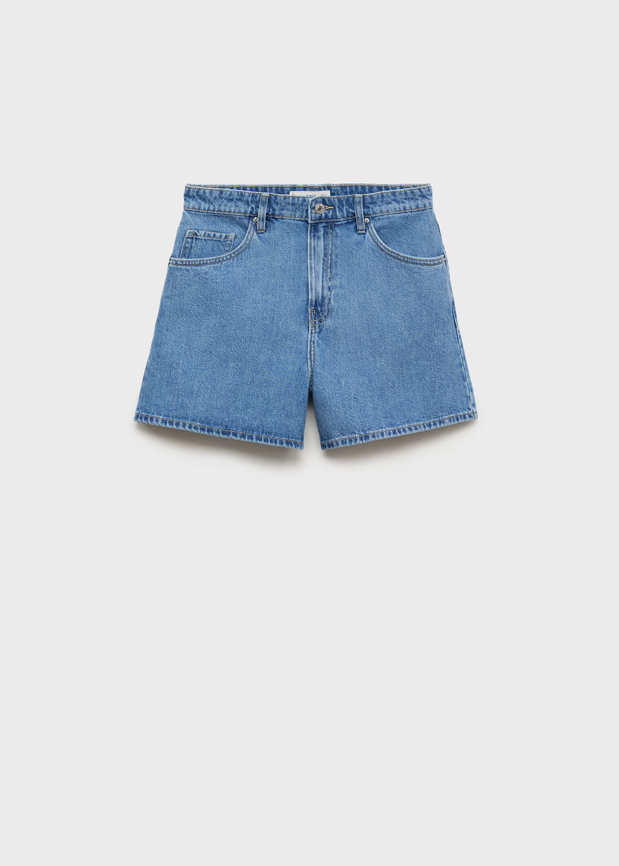 High-rise denim shorts - Women | MANGO USA | Mango (US/MX/AU)