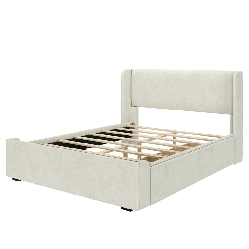 Nicholas Upholstered Full Bed | max & lily