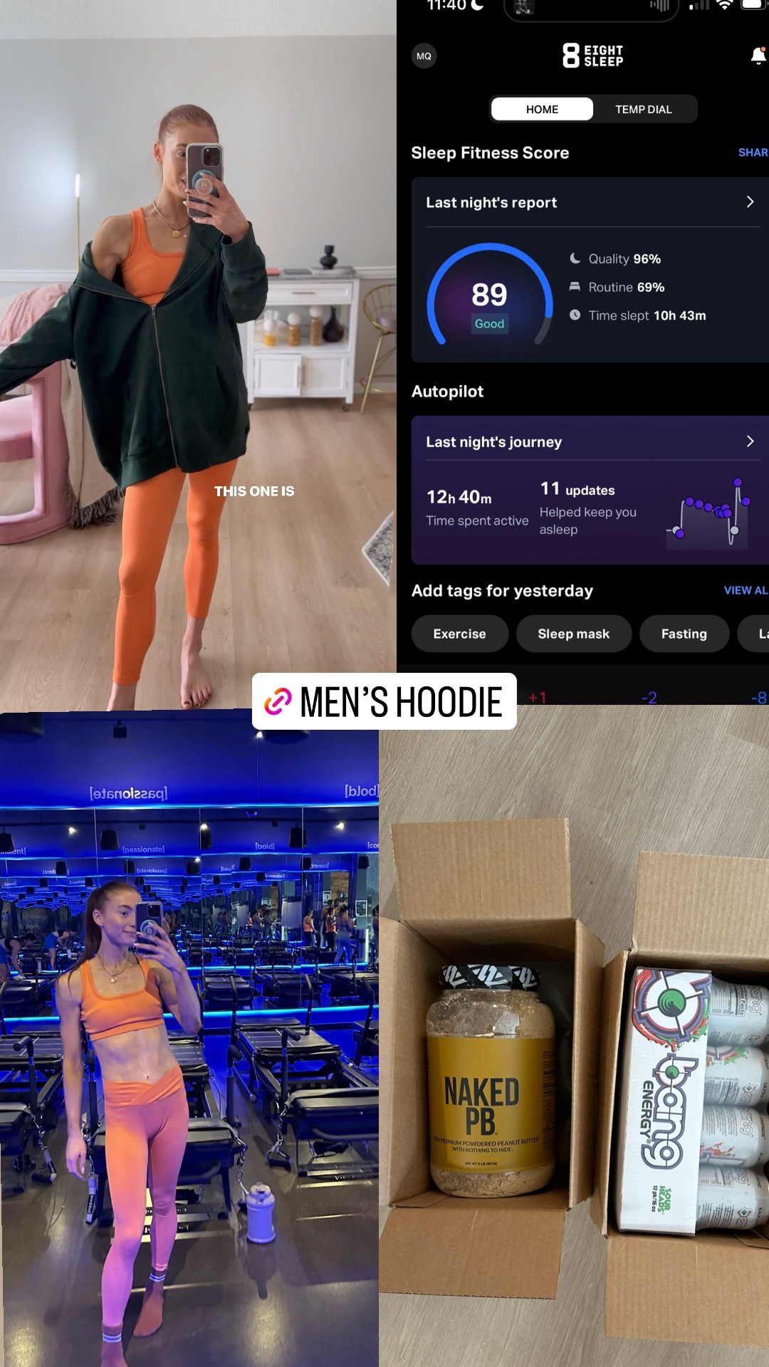 $23.00 XXL 
Fitness Favorites
Men’s Hoodie 
Oversized Hoodie 
Emerald green 

#LTKmens #LTKfitness #LTKtravel