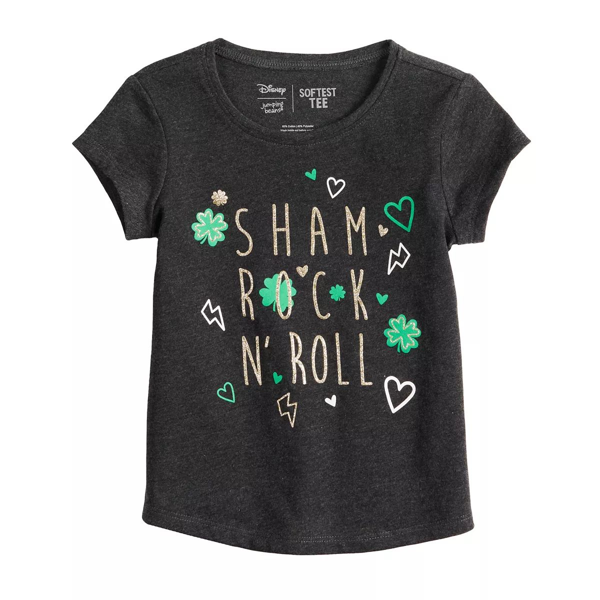 Toddler Girl Jumping Beans® Shamrock N' Roll Tee | Kohl's