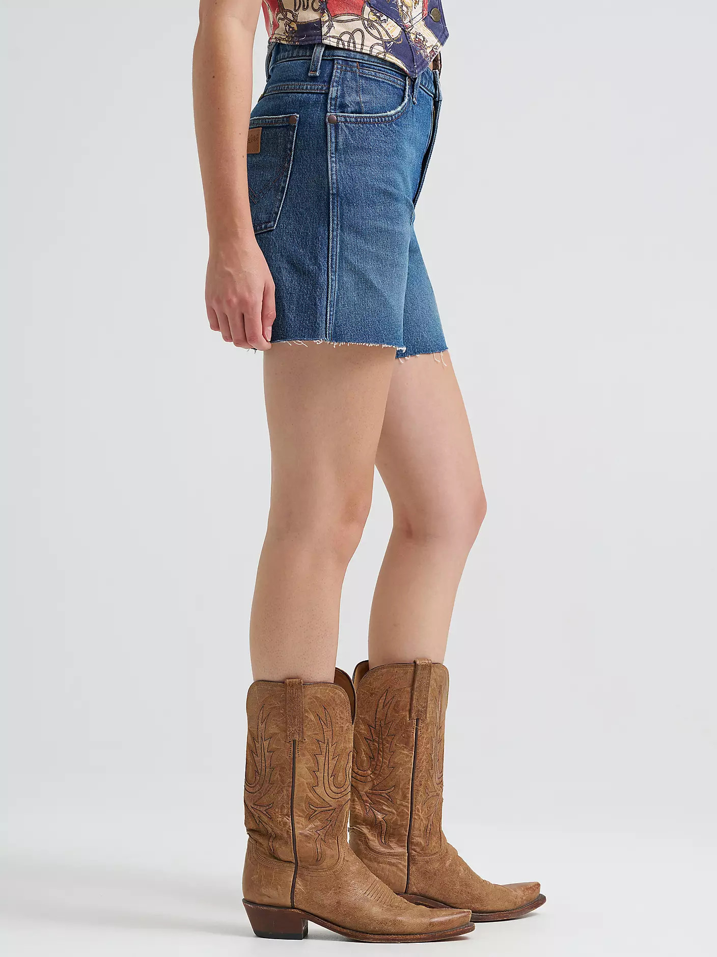Women's Wrangler® Mid-Length Cowboy Short | Wrangler