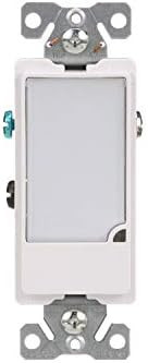 Eaton 7737W 1-Watt 120-Volt Full LED Hallway Nightlight Heavy Duty Grade, White | Amazon (US)