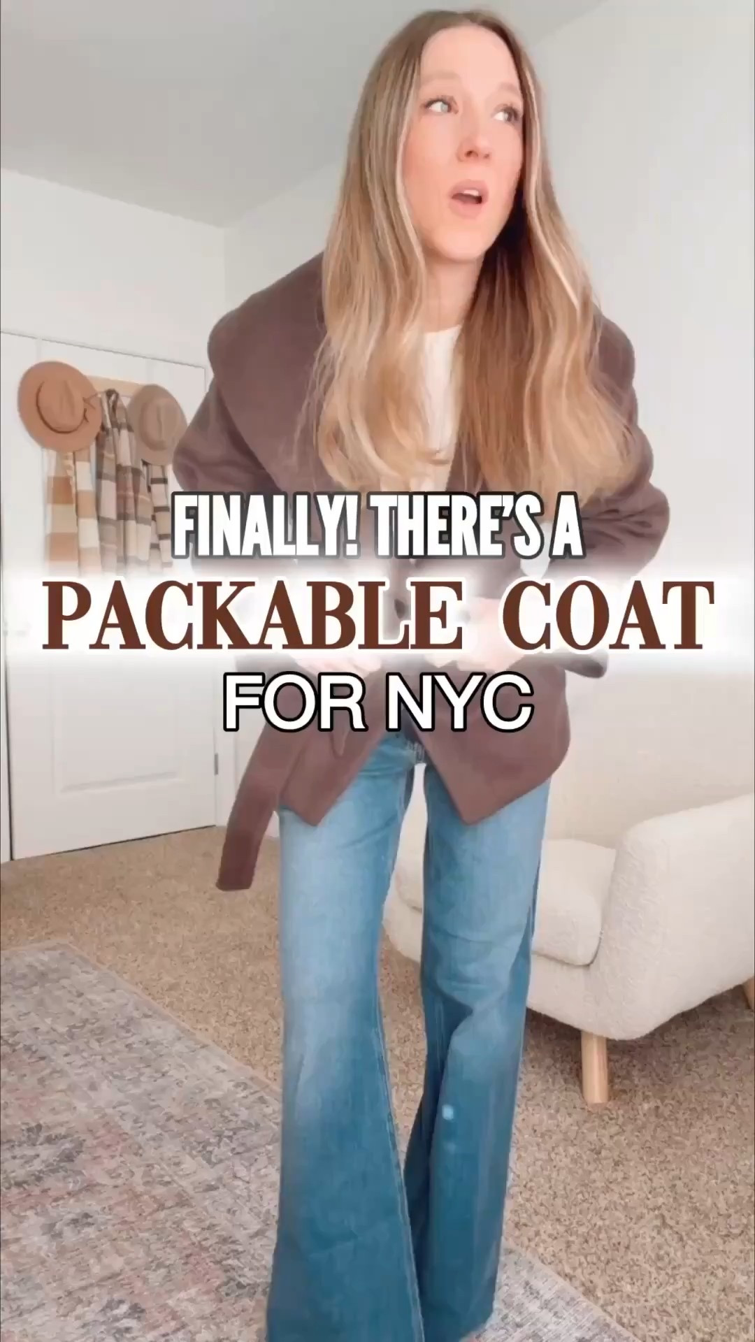 This coat surprised me in the best way. Lightweight, packable, and actually works for city days without feeling bulky.

packable coat women, lightweight winter coat, brown wrap coat, travel friendly winter coat, nyc winter outfits, everyday winter coat, women fall winter outerwear, casual city coats

#LTKOver40 #LTKSeasonal #LTKTravel