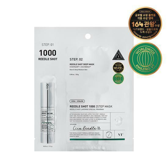 VT Reedle Shot 1000 2Step Mask Sheet 1ea | Olive Young Global