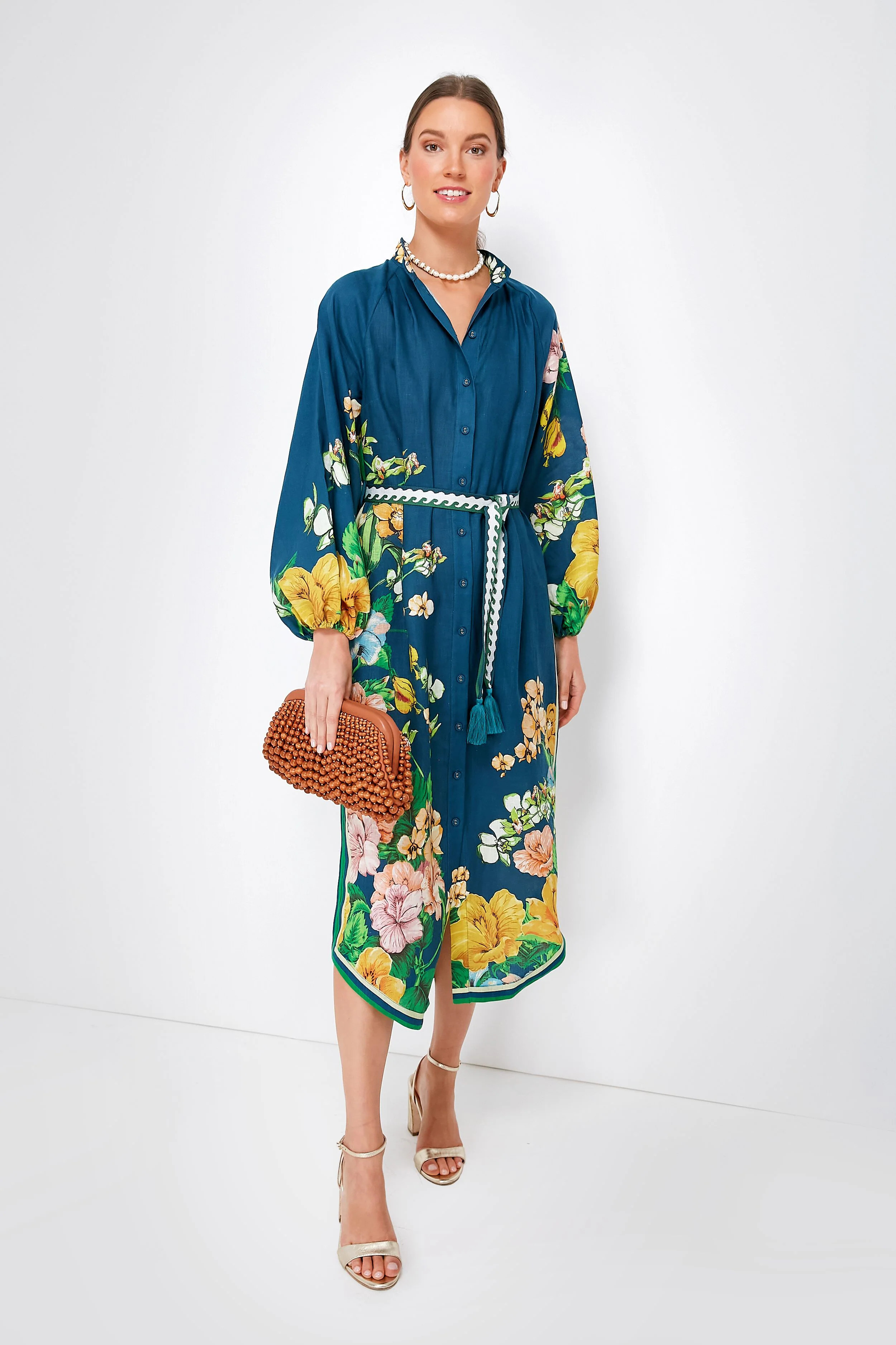 Royal Blue Lyla Shirt Dress | Tuckernuck (US)